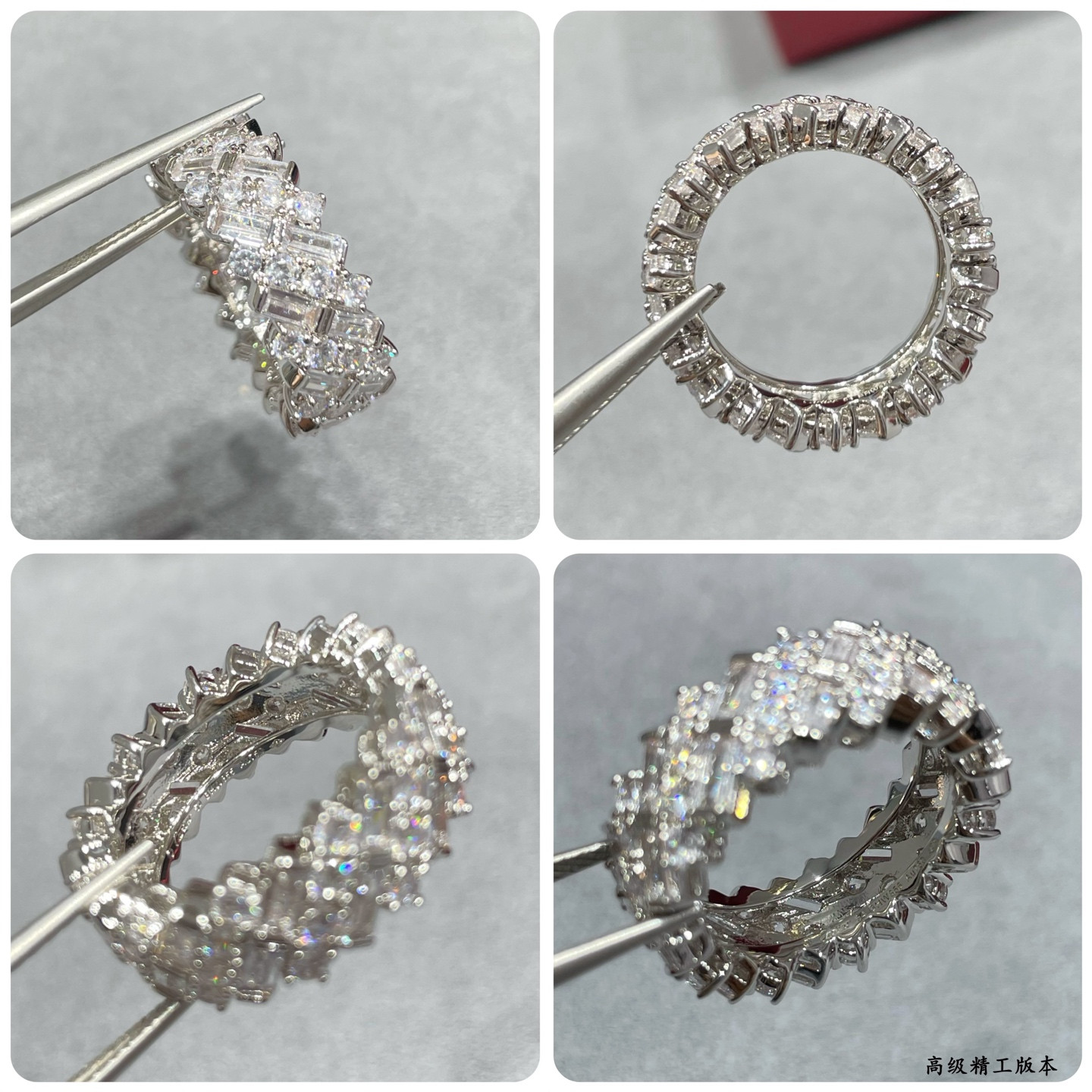 Ca*t1er step D1am0nd ring