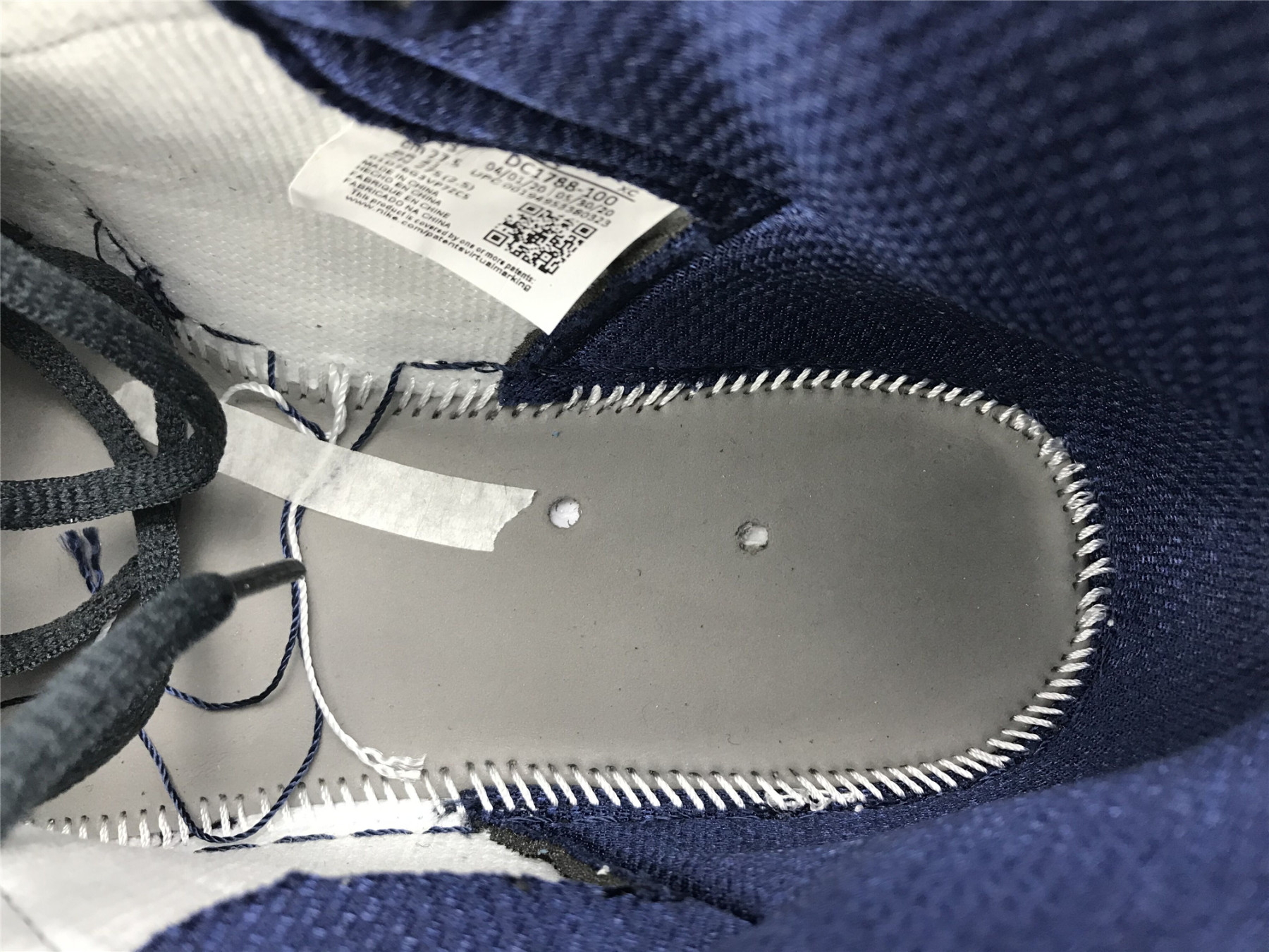 UA AIR JORDAN 1 RETRO HIGH MIDNIGHT NAVY 2020