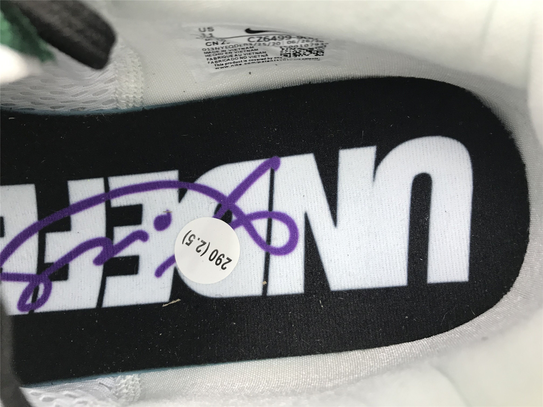 UA NIKE UNDEFEATED X ZOOM KOBE 5 PROTRO SPECIAL BOX 