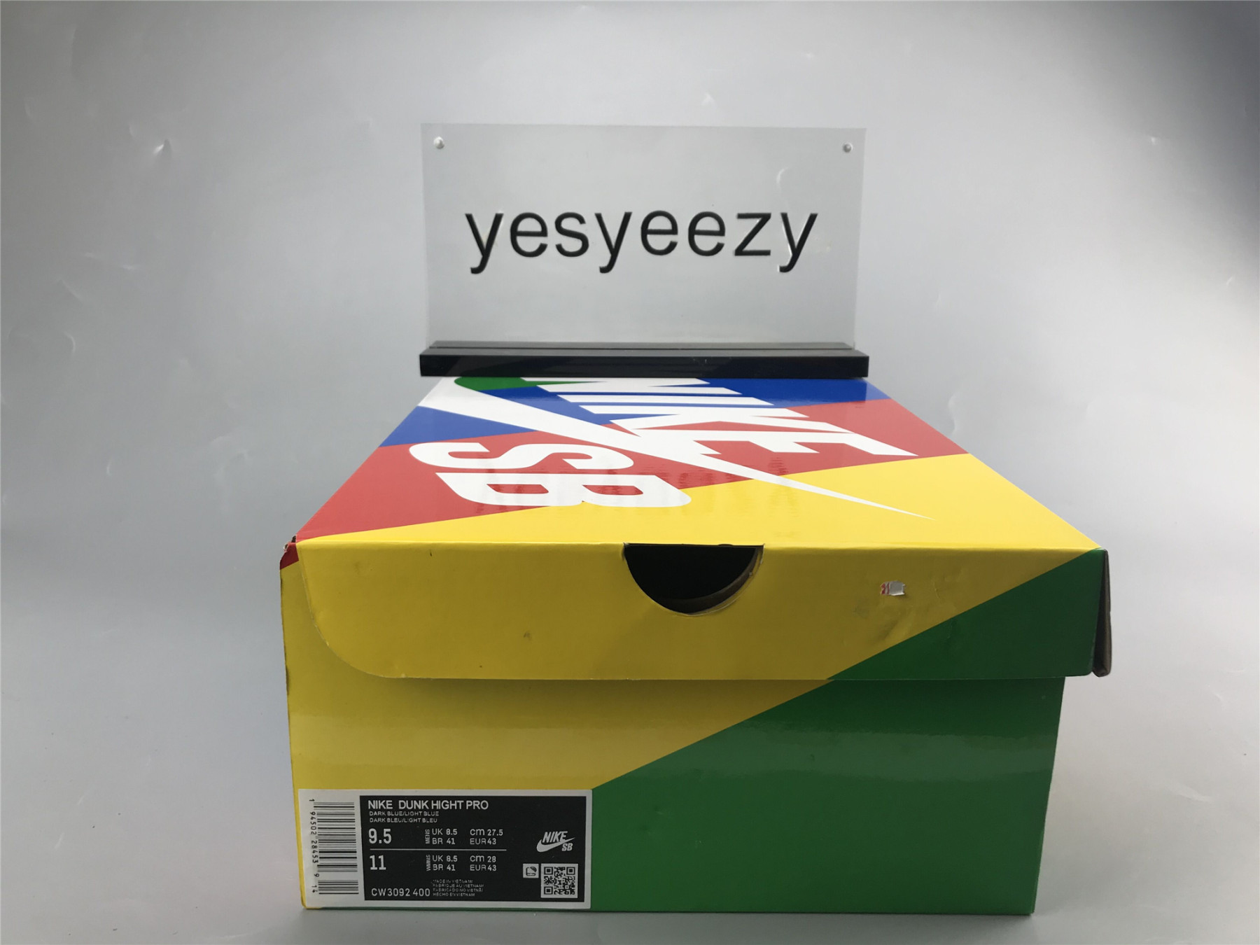 UA NIKE NOTRE X DUNK HIGH 