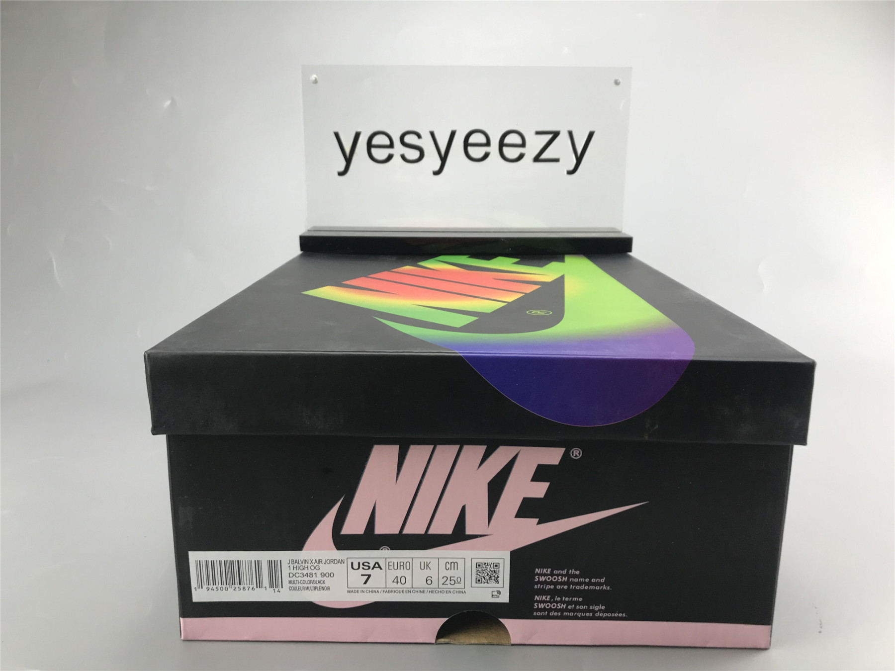 UA J BALVIN X JORDAN 1 RETRO OG HIGH 