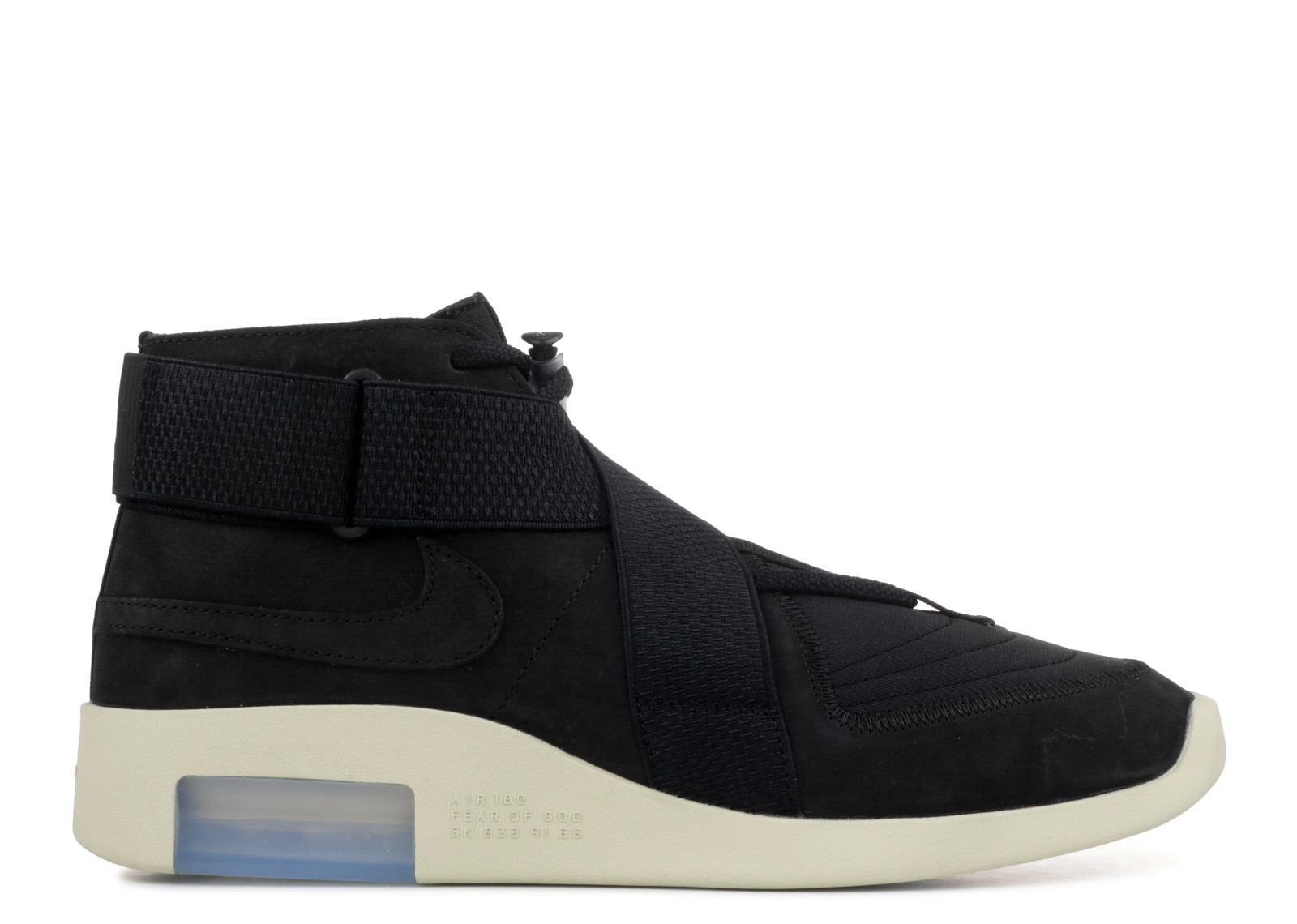 UA AIR FEAR OF GOD RAID 'BLACK' "BLACK"
