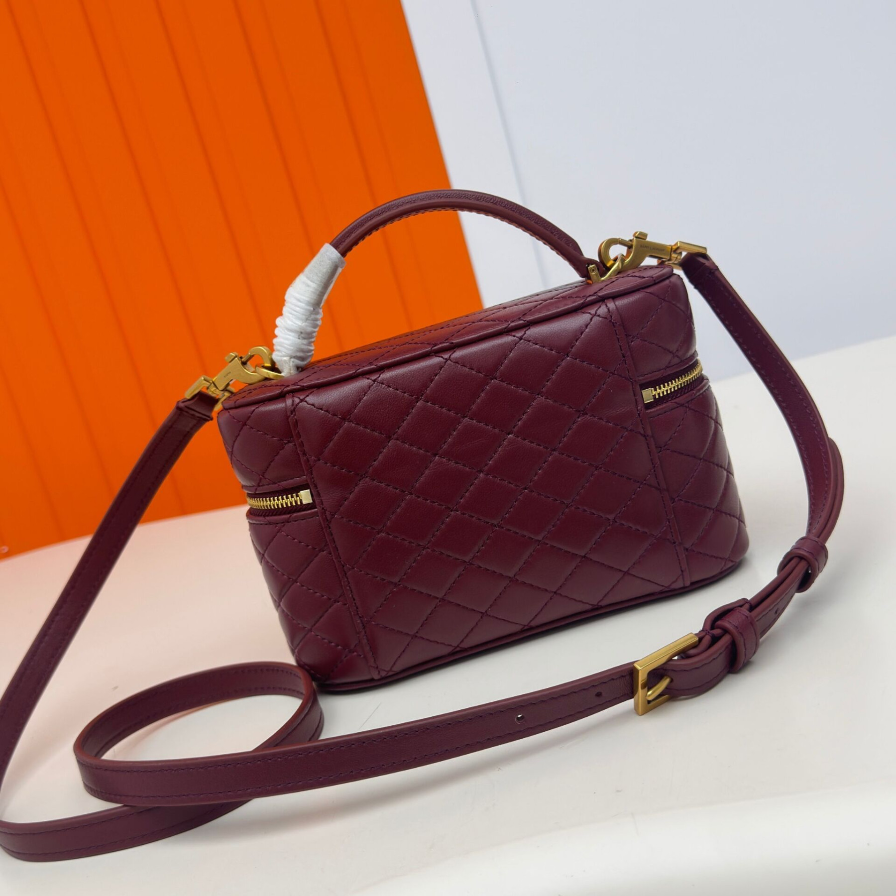 Y51 GABY VANITY BAG IN LAMBSKIN 18 X 11 X 6.5 CM