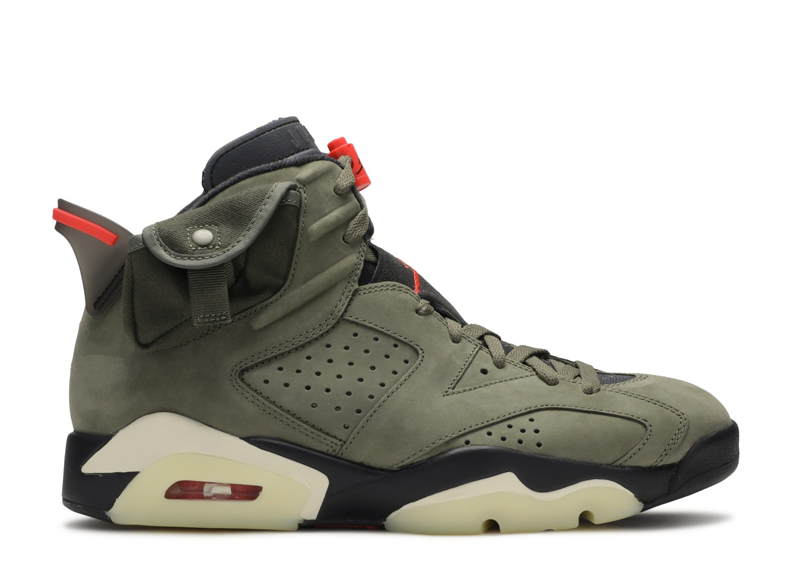 UA TRAVIS SCOTT X AIR JORDAN 6 RETRO 'OLIVE'