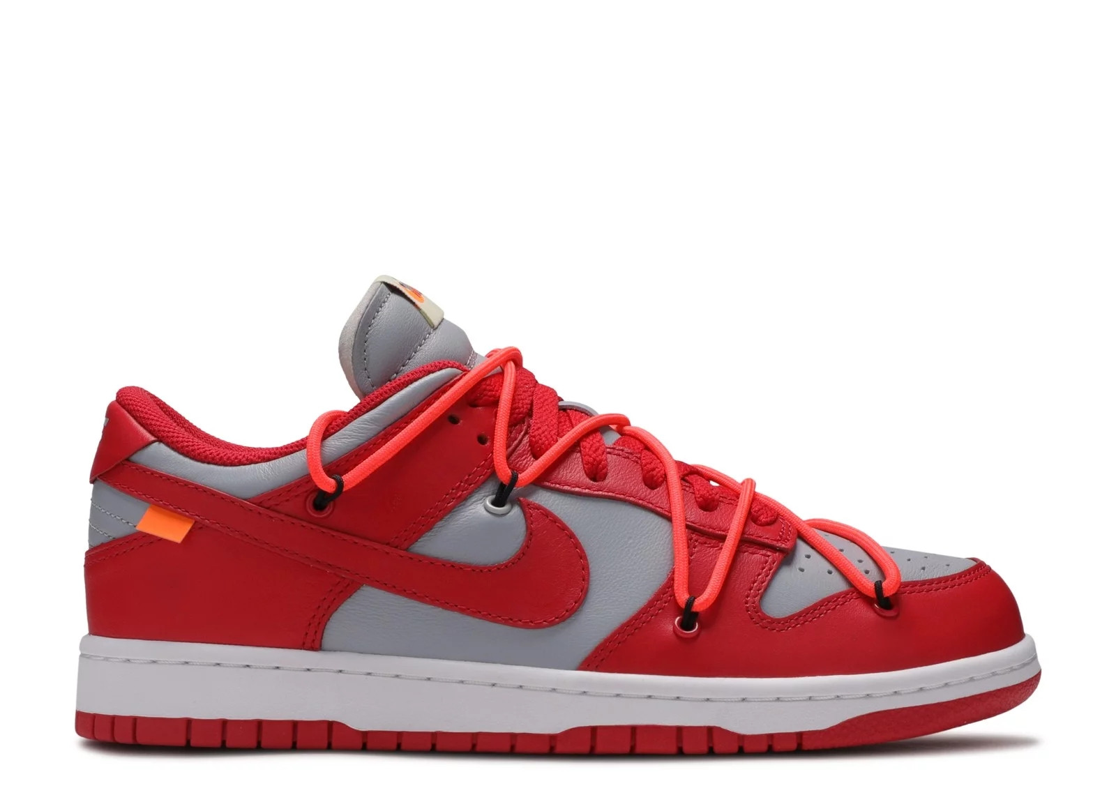 UA NIKE OFF-WHITE X DUNK LOW "UNIVERSITY RED"