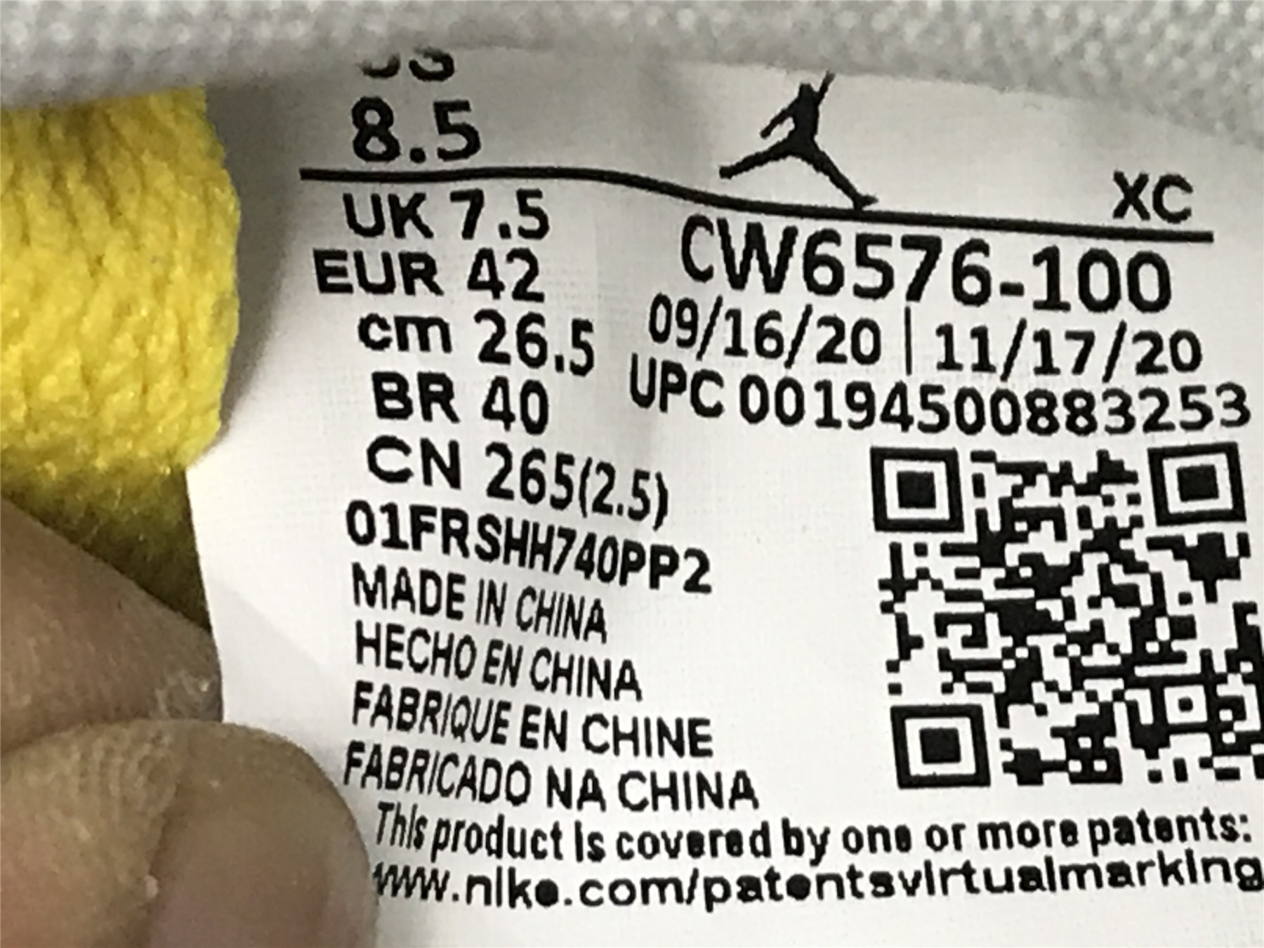 UA AIR JORDAN 1 HIGH SWITCH 