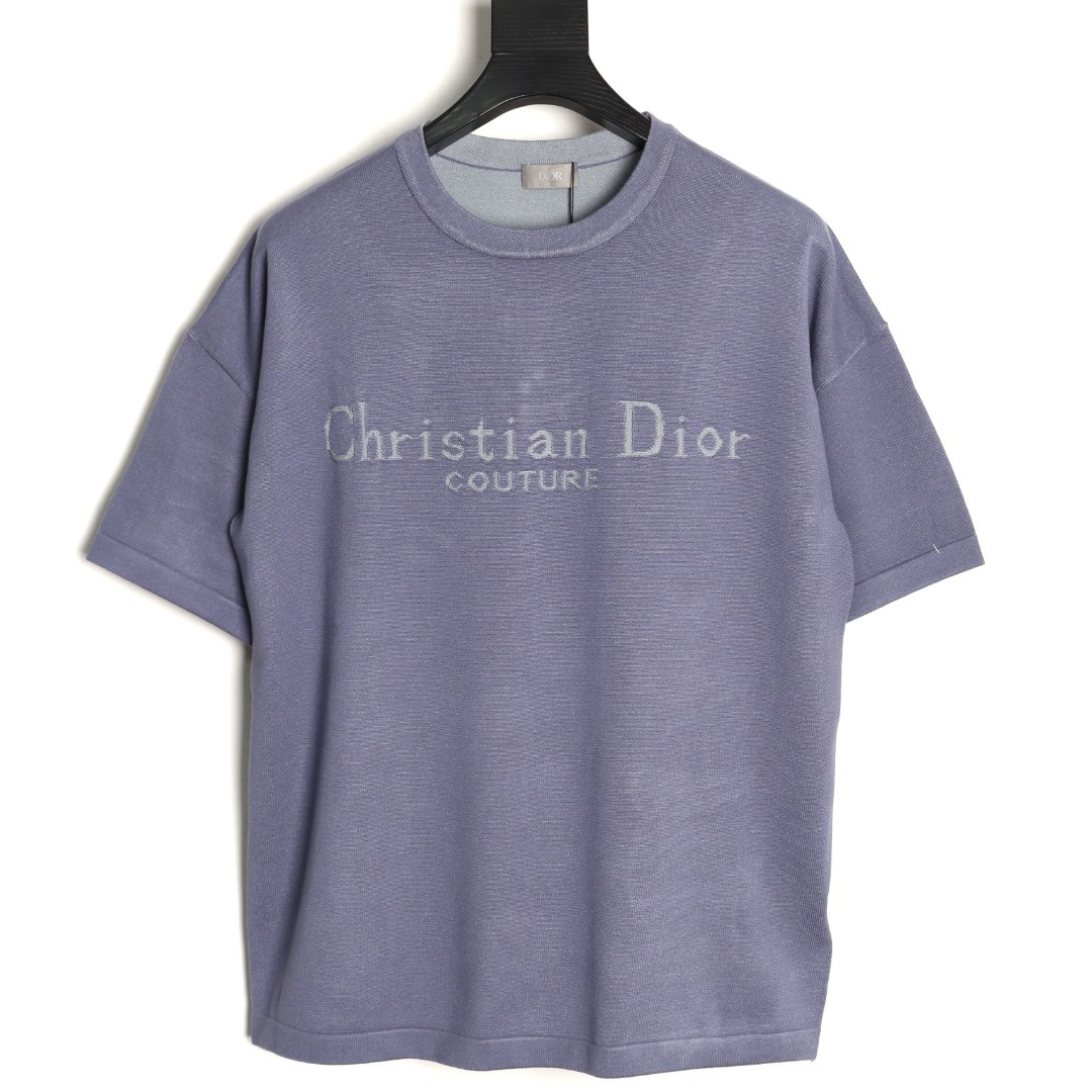 D10r knitting short-sleeved t-shirt