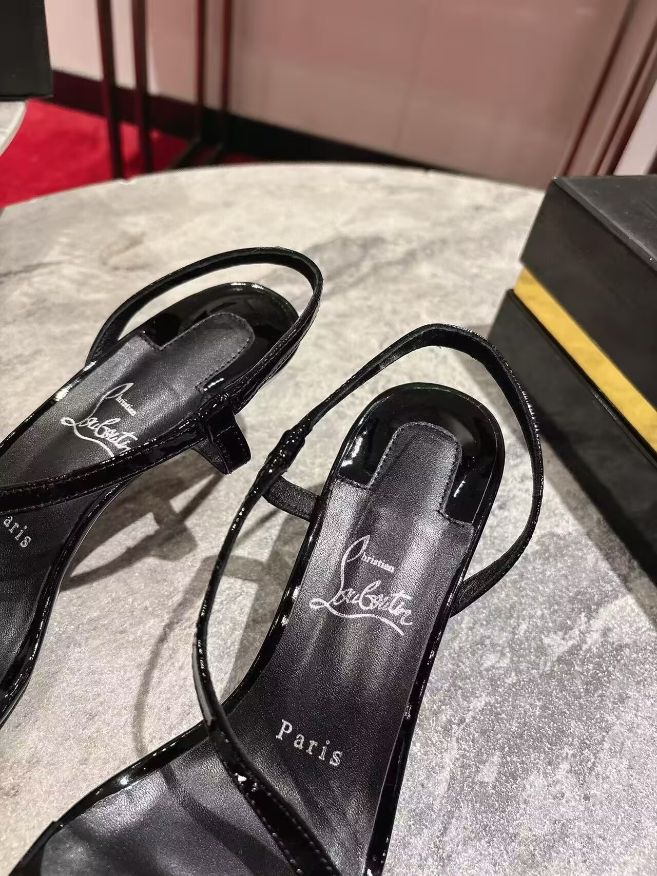 UA Chr1st1an Louboutin Rosalie Sandals