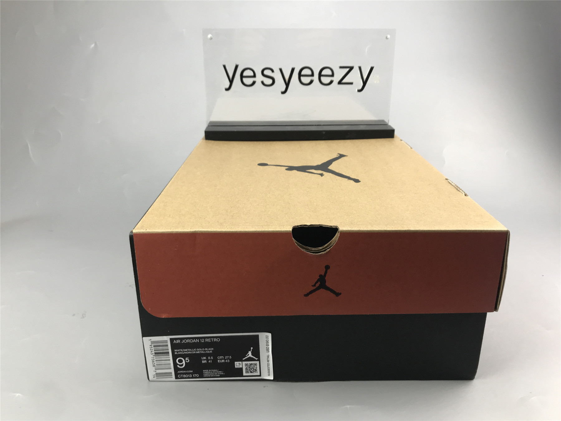 UA AIR JORDAN 12 RETRO 