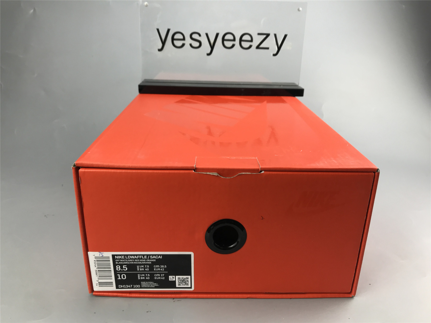 UA NIKE LDWAFFLE CLOT SACAI NET ORANGE BLAZE