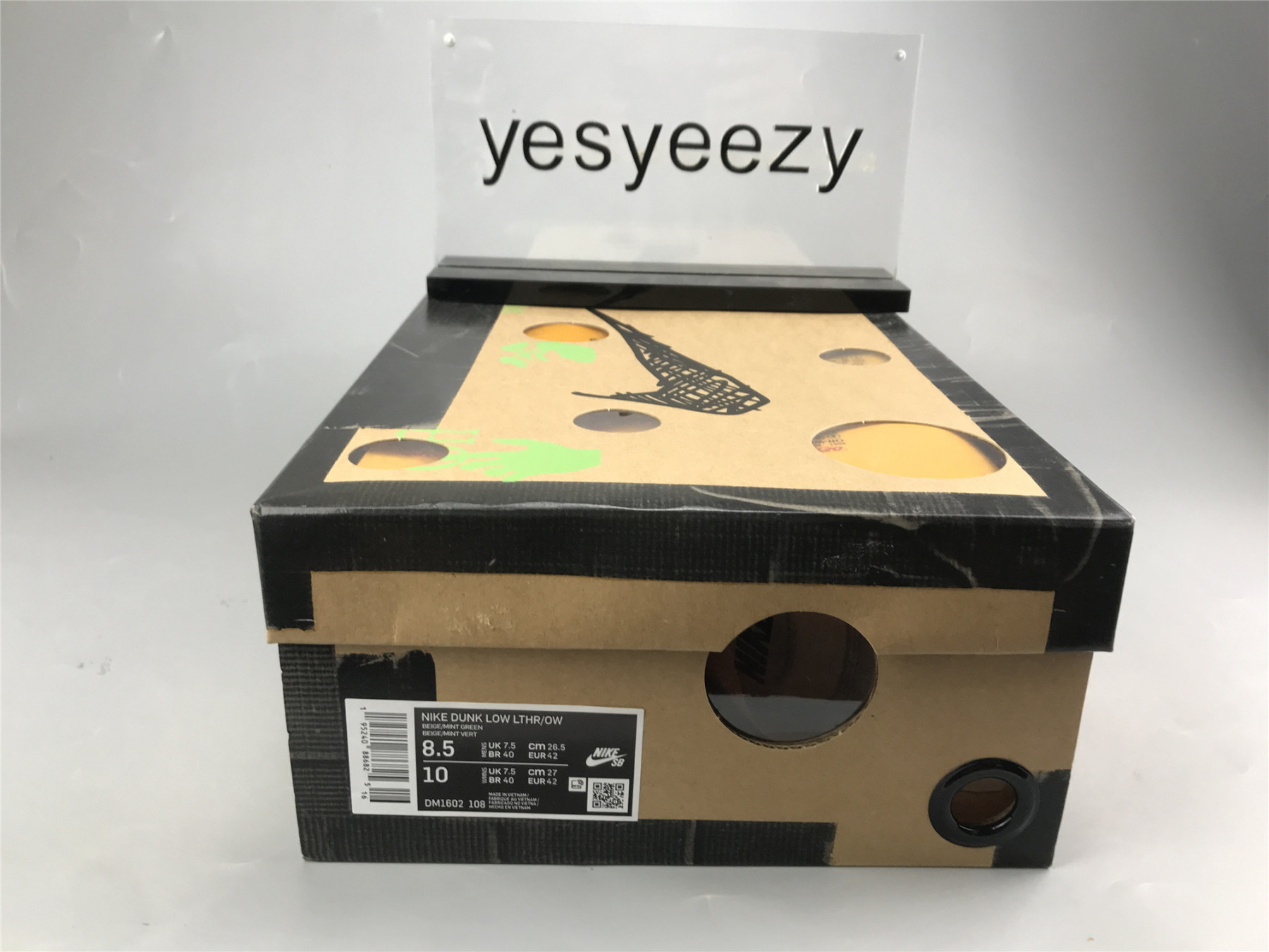 UA NIKE OFF-WHITE X DUNK LOW 