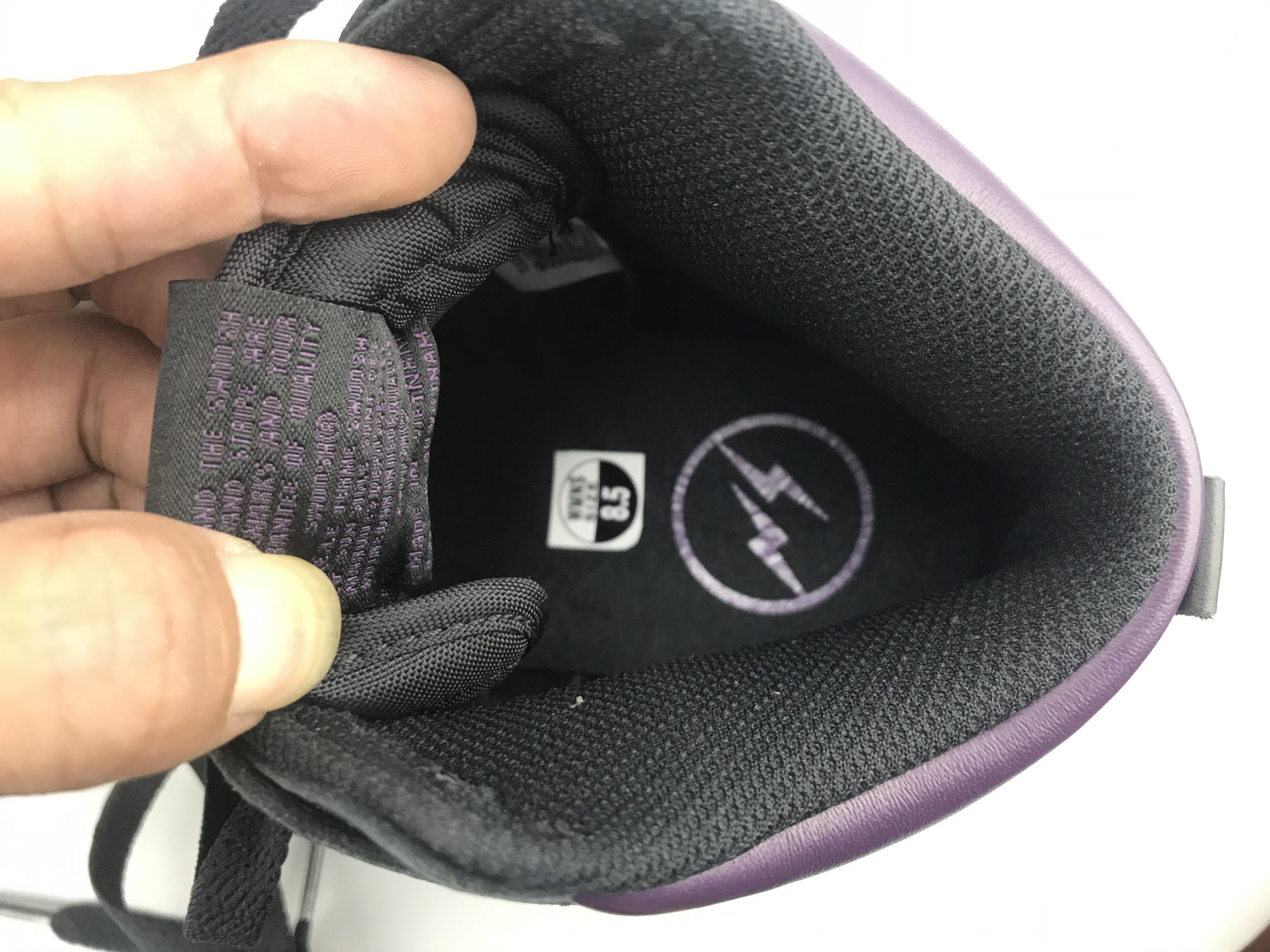 UA NIKE FRAGMENT DESIGN X DUNK HIGH 