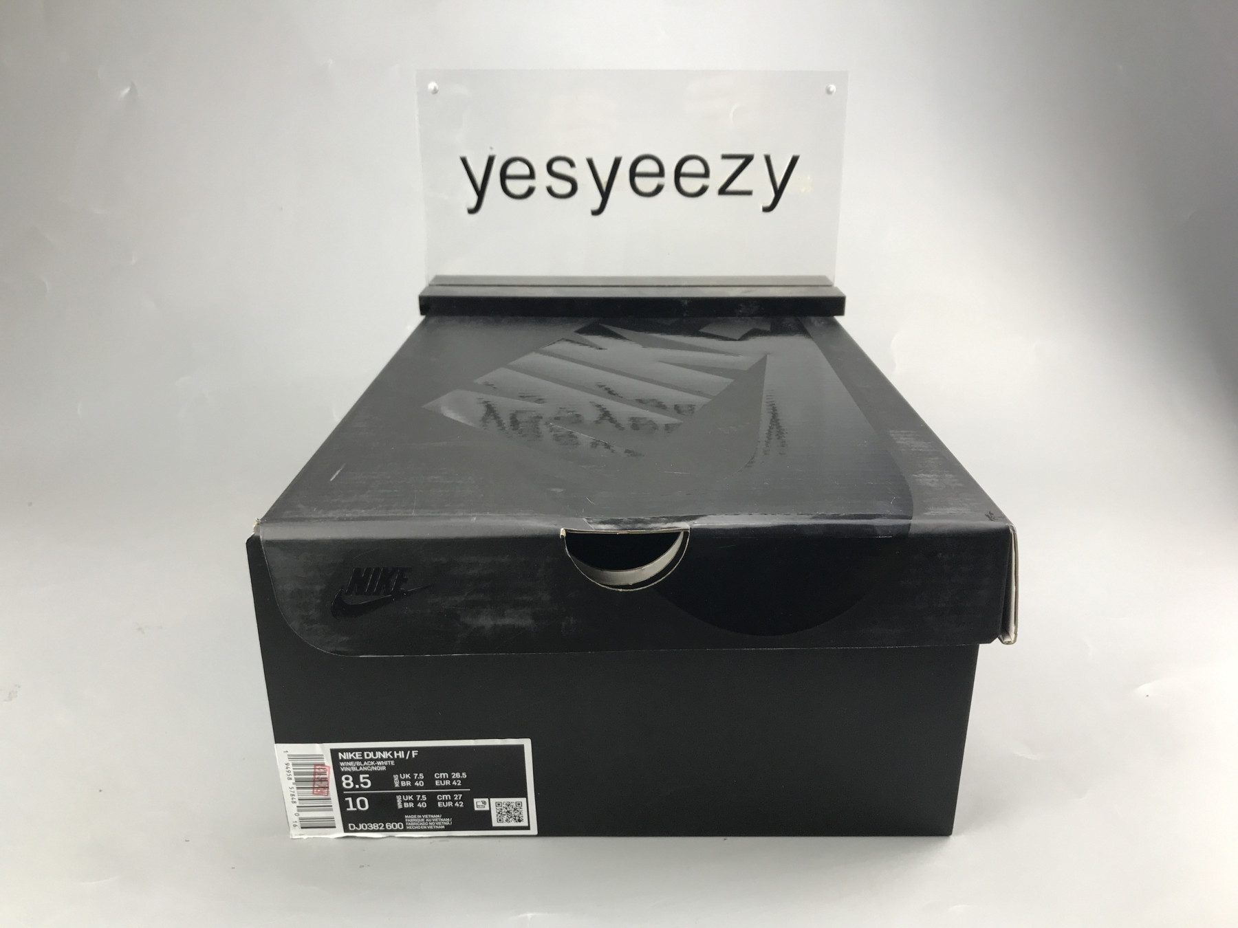 UA NIKE FRAGMENT DESIGN X DUNK HIGH 