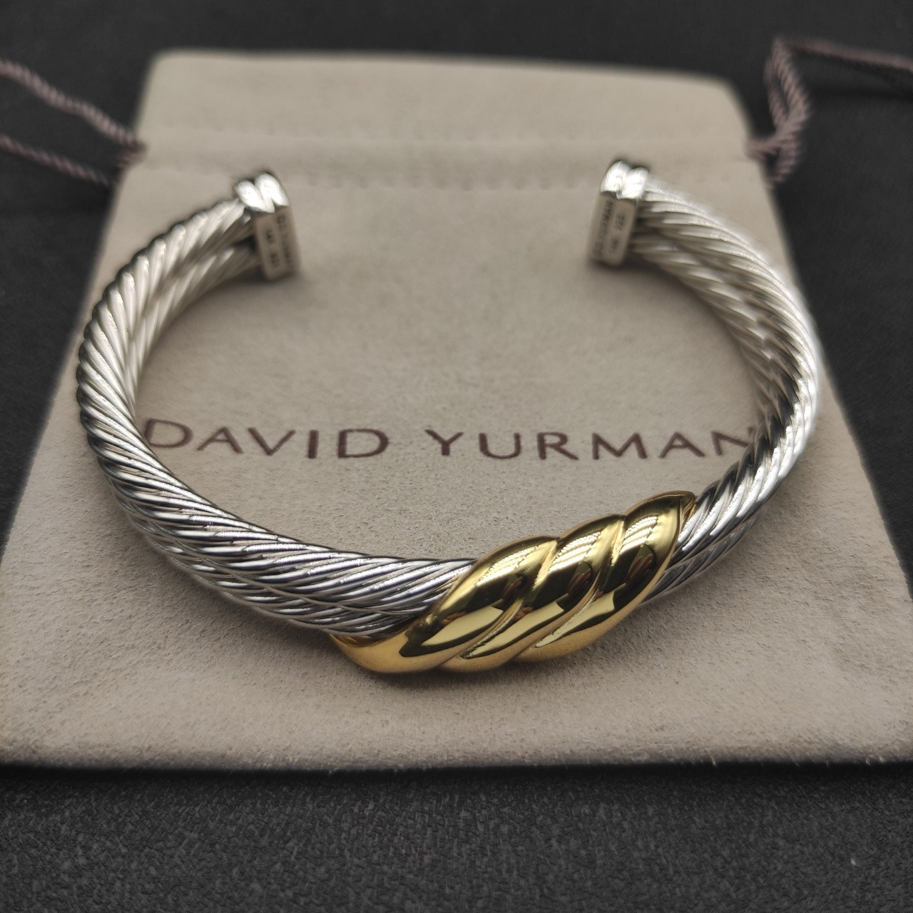 David Yurman 10mm Wrap Bracelet(wrist circumference 15-20cm)