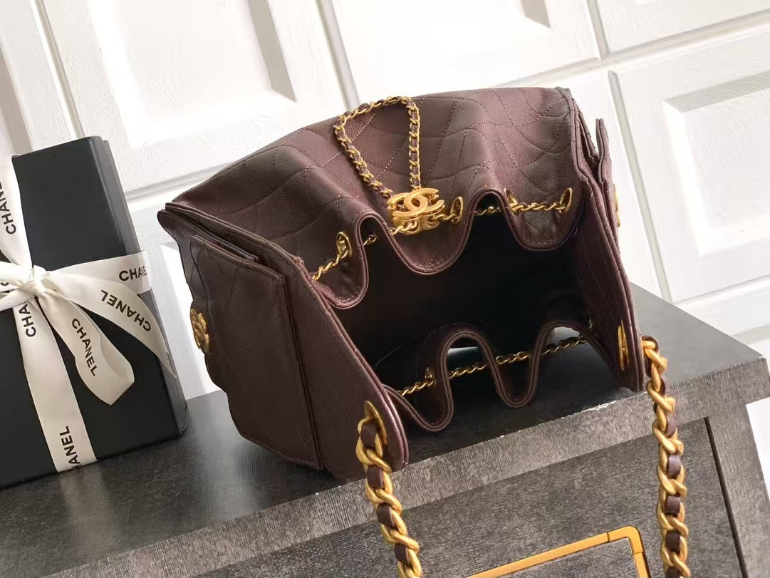 Ch**el 25C Bucket Bag 26x30x14cm