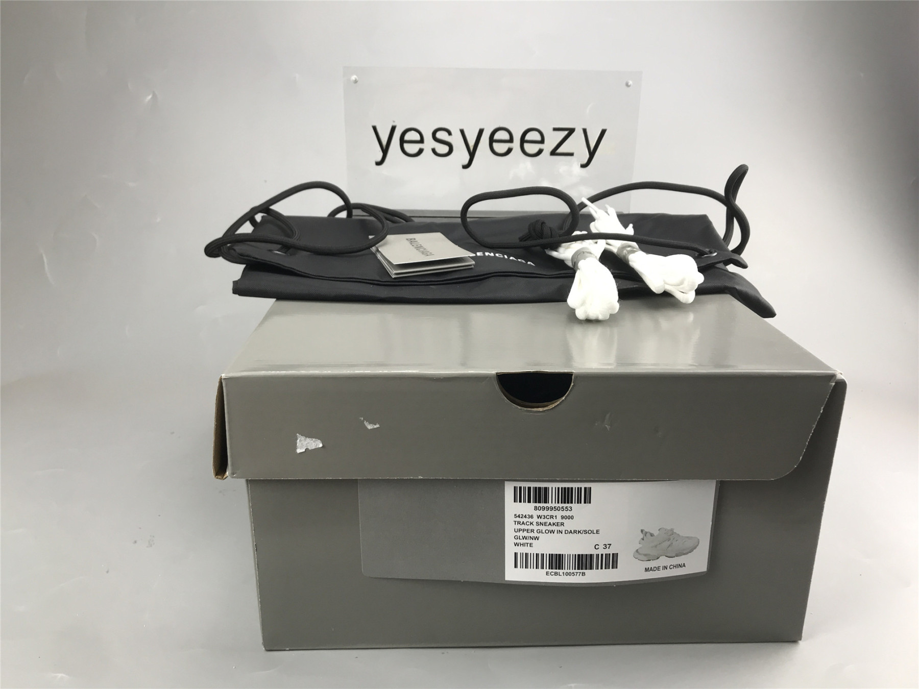 UA TRACK SNEAKER WHITE