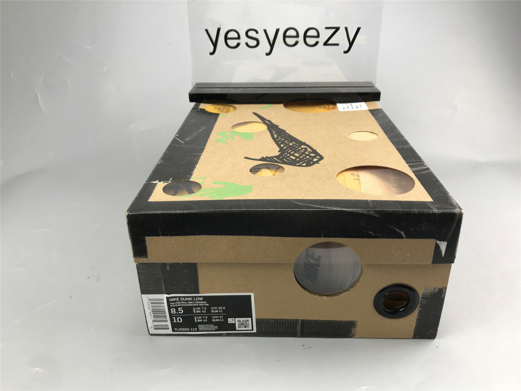 UA NIKE OFF-WHITE X DUNK LOW 