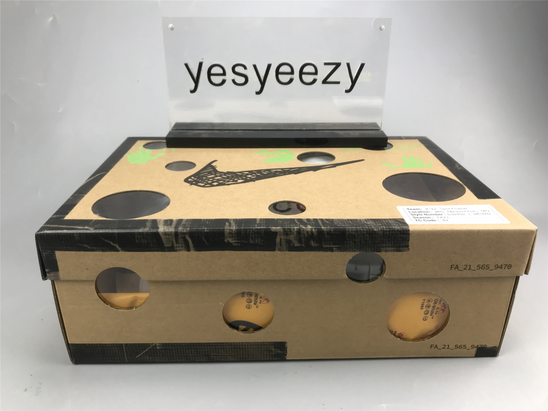 UA NIKE OFF-WHITE X DUNK LOW 