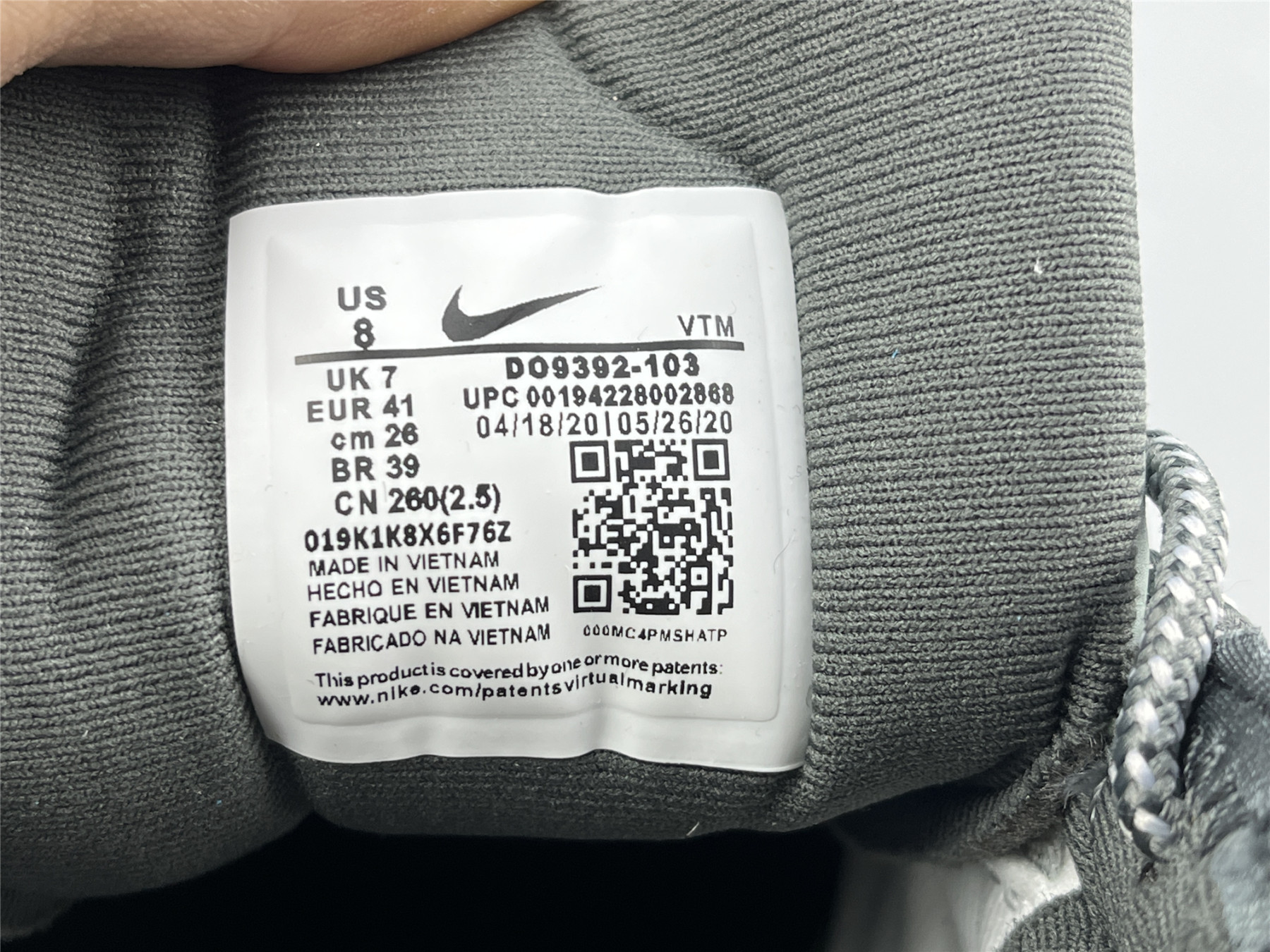 UA TRAVIS SCOTT X NIKE AIR MAX 1 CAVE STONE