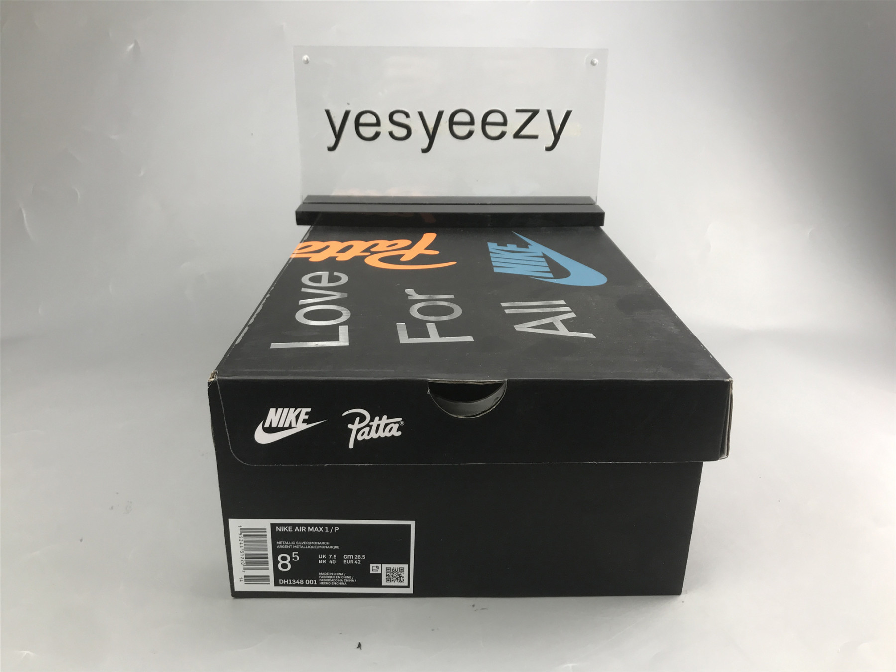 UA NIKE PATTA X AIR MAX 1 