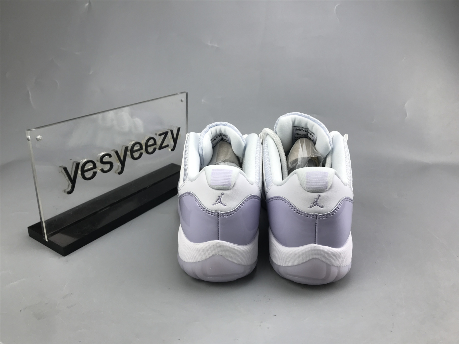 UA AIR JORDAN 11 LOW "PURE VIOLET"