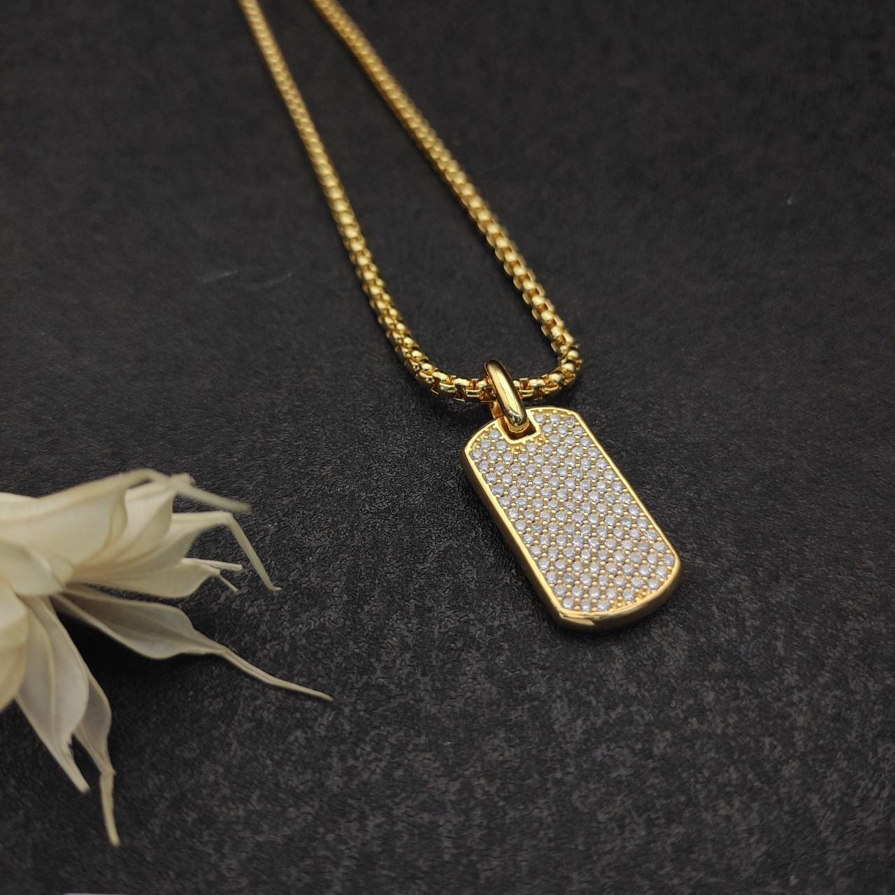 David Yurman brand Necklace(Chain length 50+5cm delay chain Chain thickness 3mm)