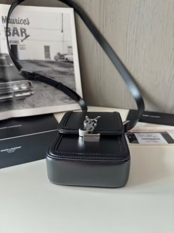 Y51 SOLFERINO MINI BAG IN SMOOTH LEATHER 18 X 11 X 5 CM