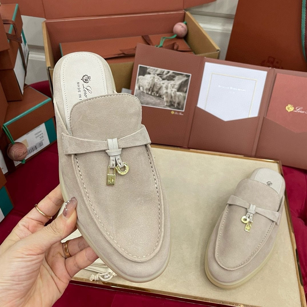 UA L0r0 P1ana Babouche Charms Walk Loafers