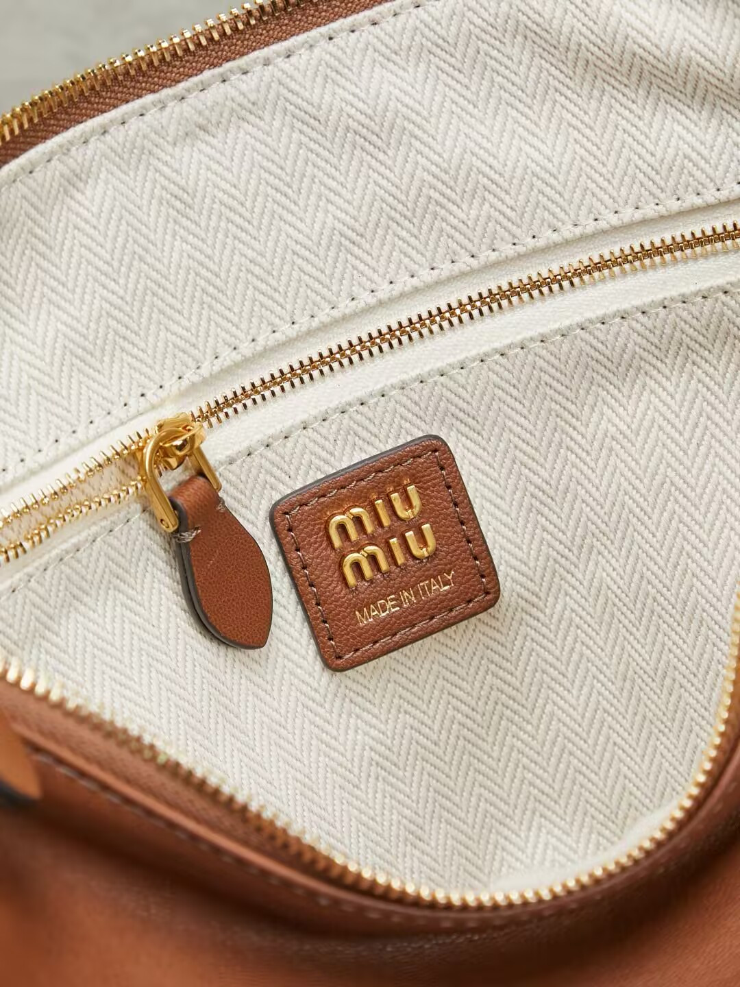 M1v M1v Spirit Nappa Leather Pouch 21.5x28x13cm