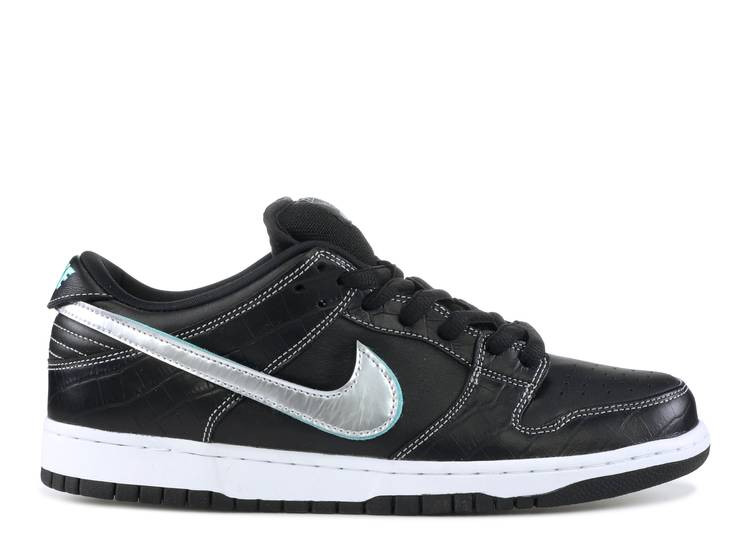 UA NIKE D1am0nd S*pPLY CO. X DUNK LOW PRO SB 'BLACK D1am0nd'