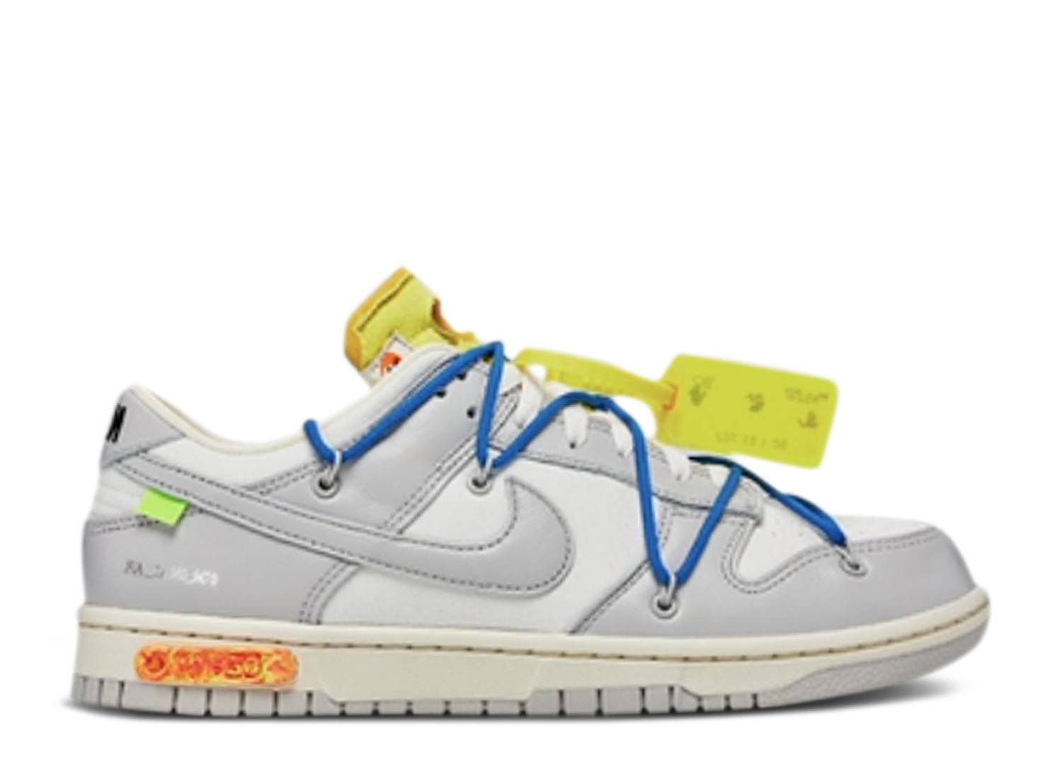 UA NIKE OFF-WHITE X DUNK LOW 'LOT 10 OF 50'