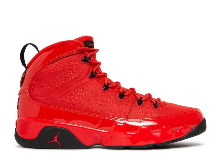 UA AIR JORDAN 9 RETRO 'CHILE RED'