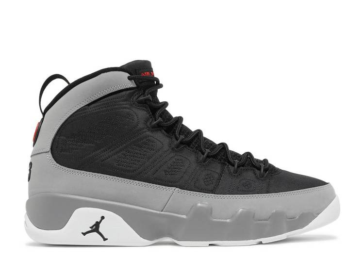 UA AIR JORDAN 9 RETRO 'PARTICLE GREY'