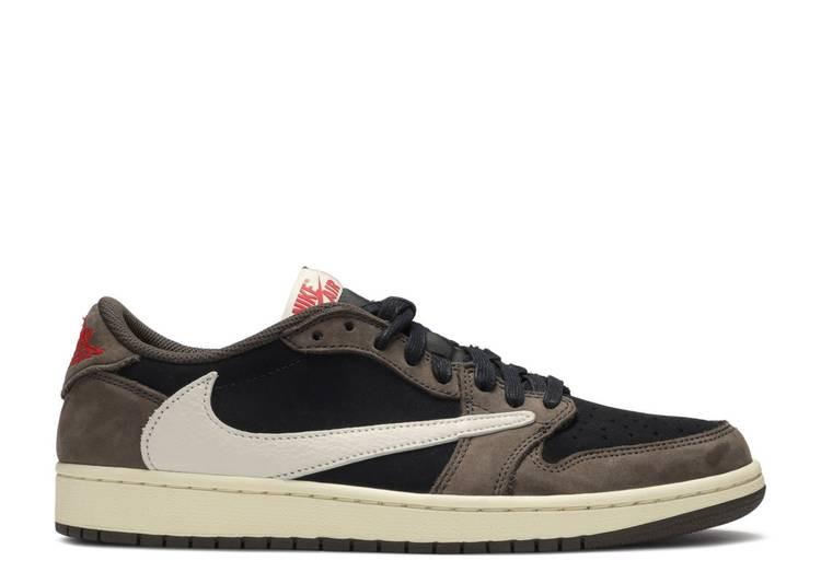 UA TRAVIS SCOTT X AIR JORDAN 1 LOW 'MOCHA'