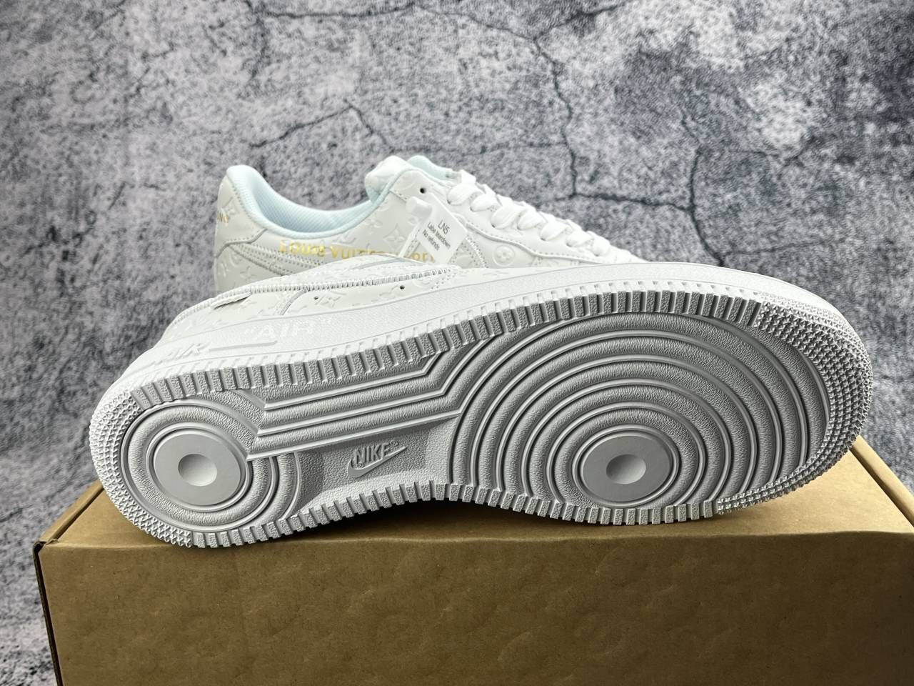 UA NIKE X LV AIR FORCE 1 LOW BY VIRGIL ABLOH WHITE