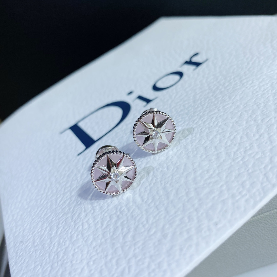 D10r compass Stud Earrings