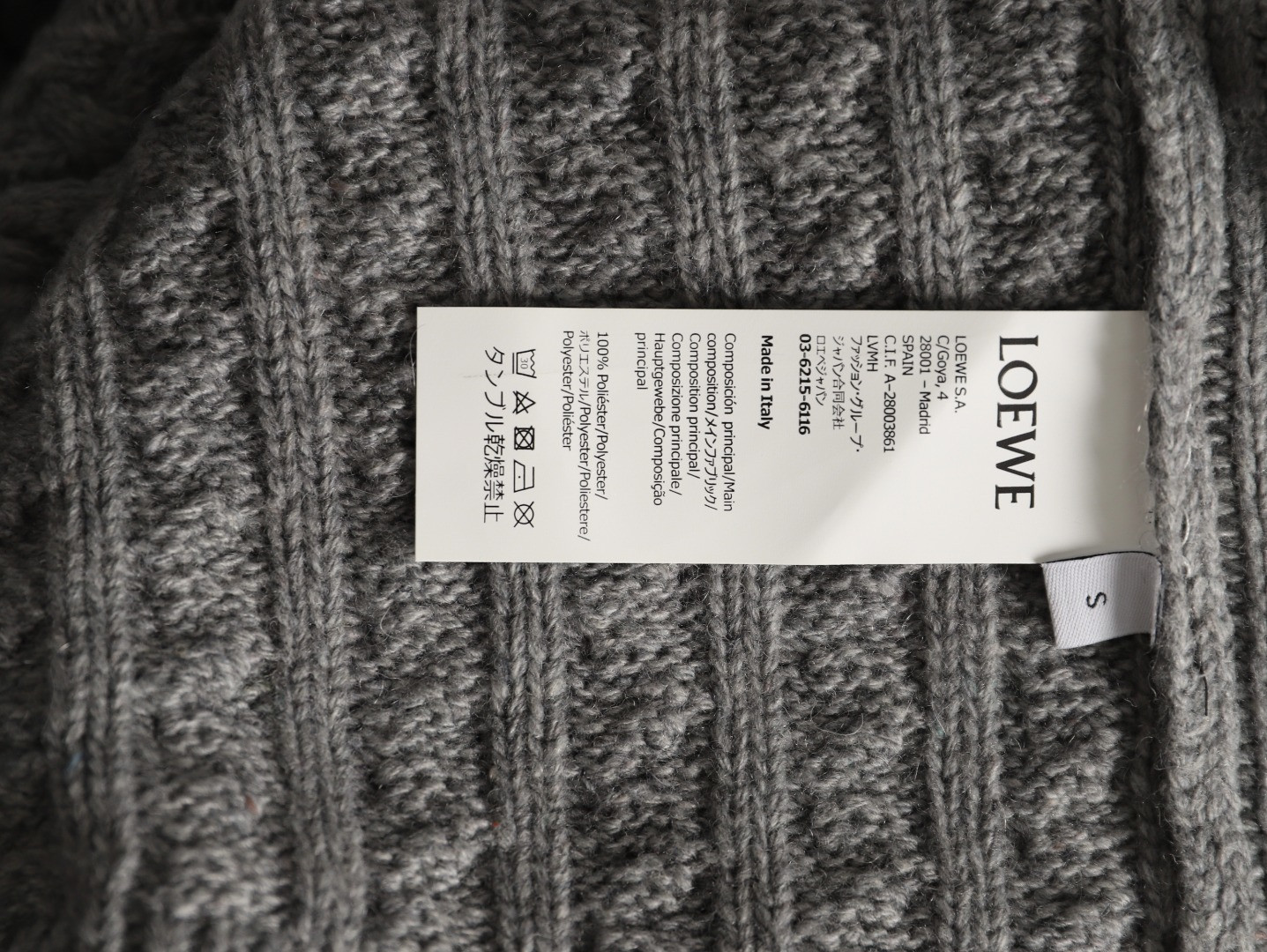 L0ew* Anagram Sweaters