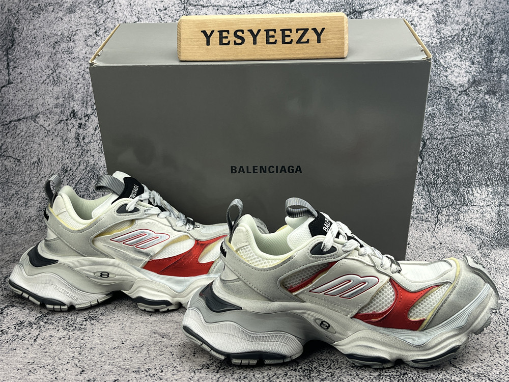 UA Cargo White Grey Red