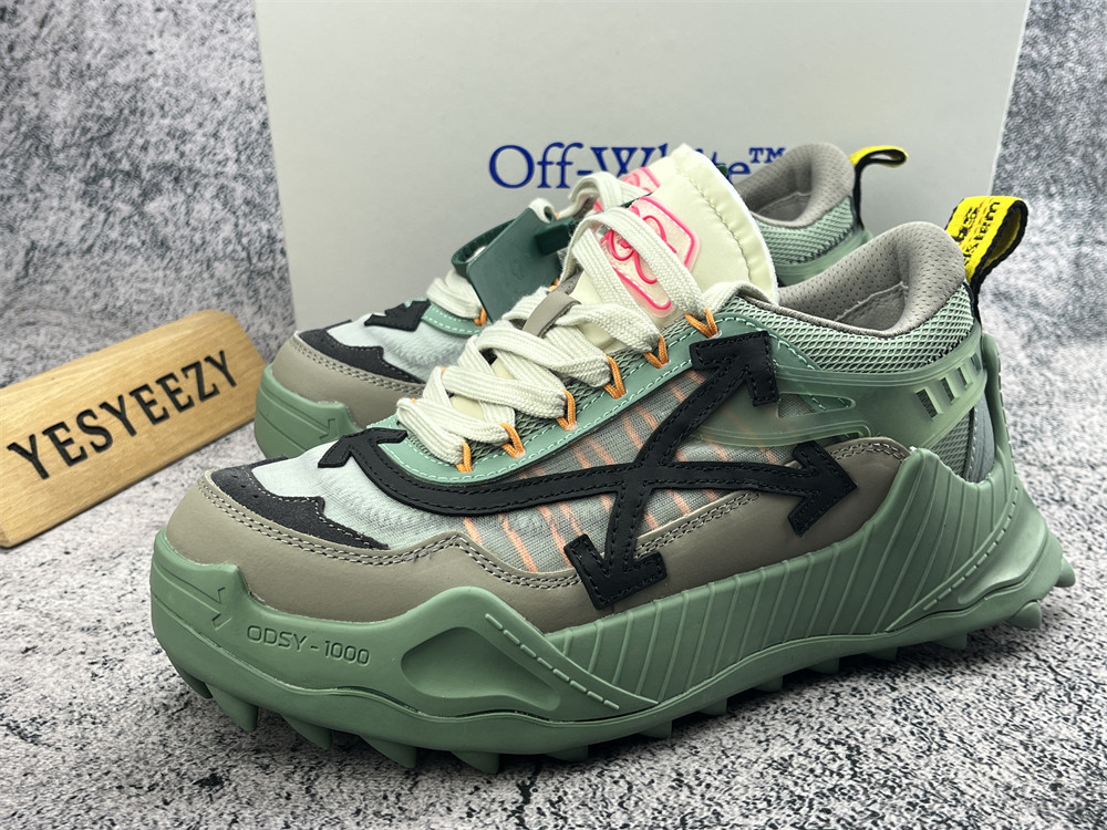 UA OFF-WHITE ODSY-1000 BLACK GREEN