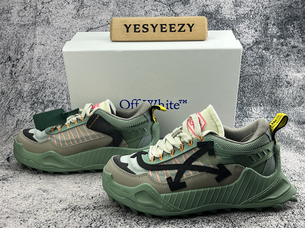 UA OFF-WHITE ODSY-1000 BLACK GREEN