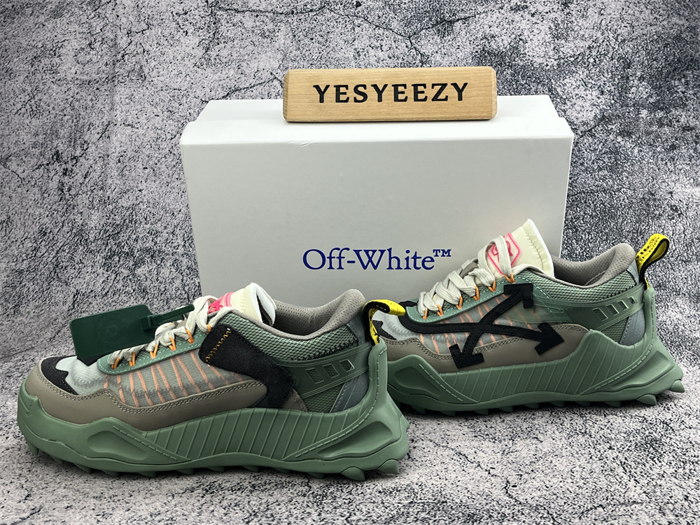 UA OFF-WHITE ODSY-1000 BLACK GREEN