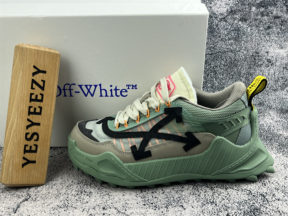 UA OFF-WHITE ODSY-1000 BLACK GREEN