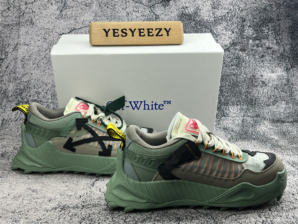 UA OFF-WHITE ODSY-1000 BLACK GREEN