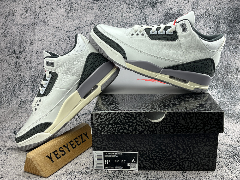 UA AIR JORDAN 3 RETRO 