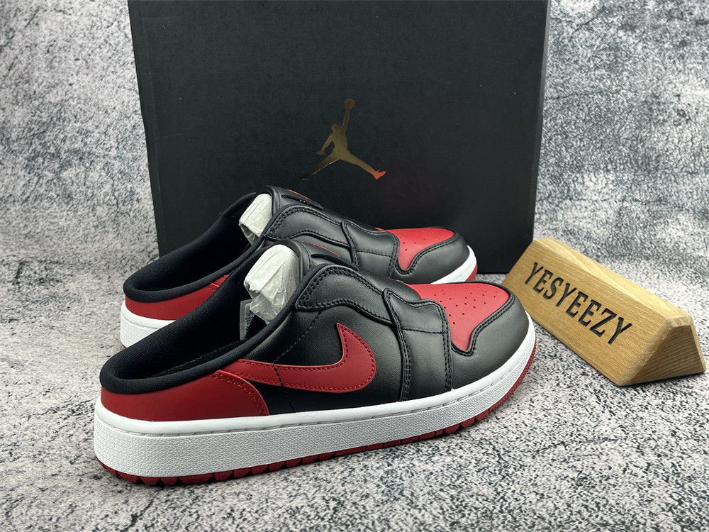 UA Jordan 1 Mule Golf Bred