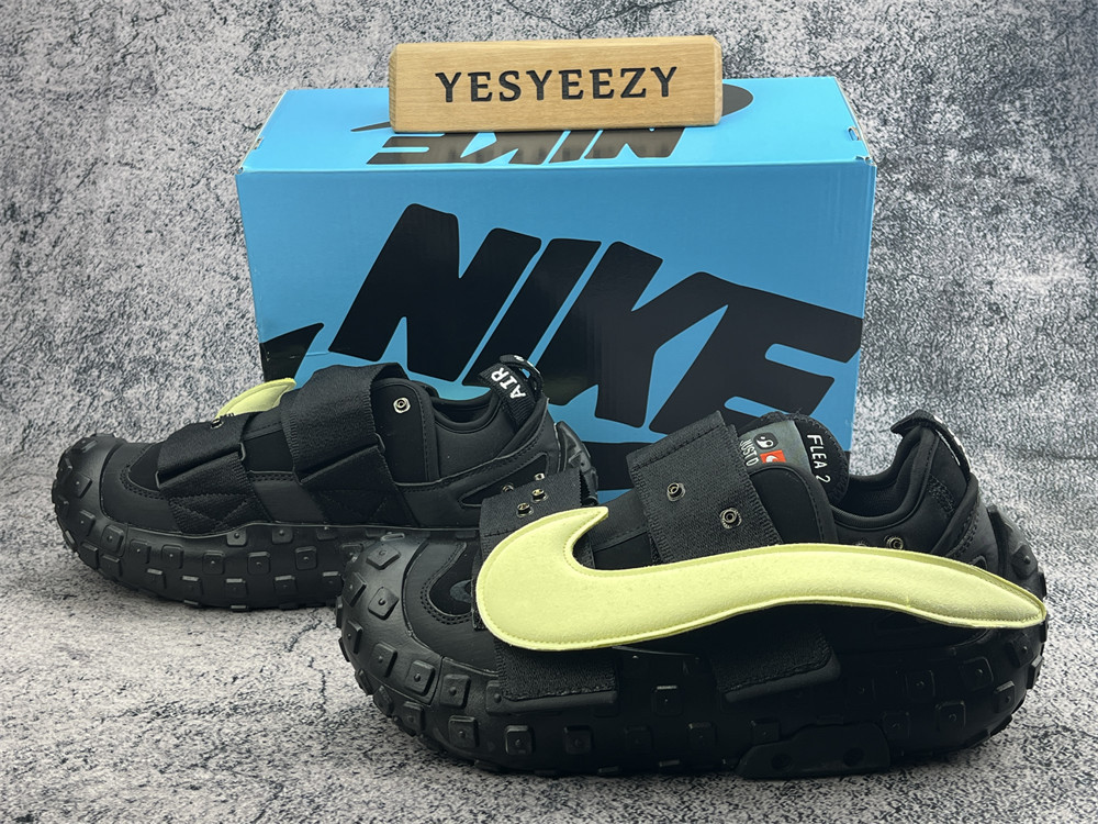 UA Nike CPFM Air Flea 2 Cactus Plant Flea Market Black Alabaster