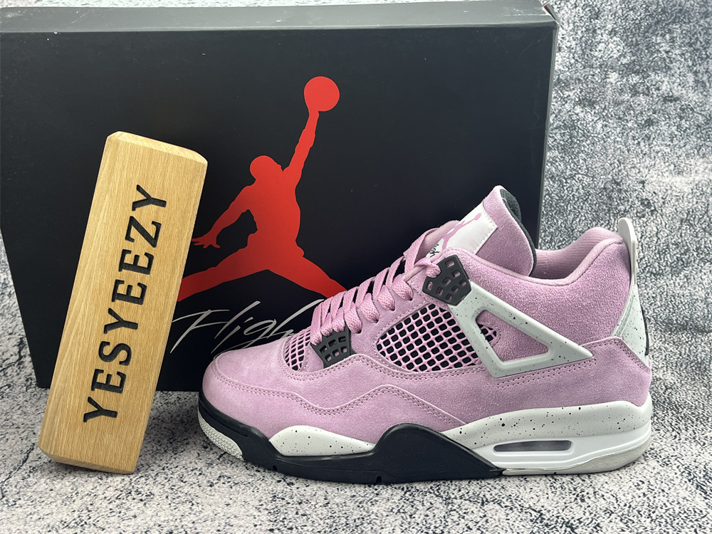 UA Jordan 4 Retro Orchid