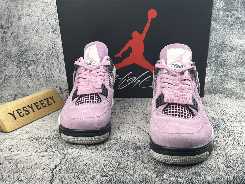 UA Jordan 4 Retro Orchid