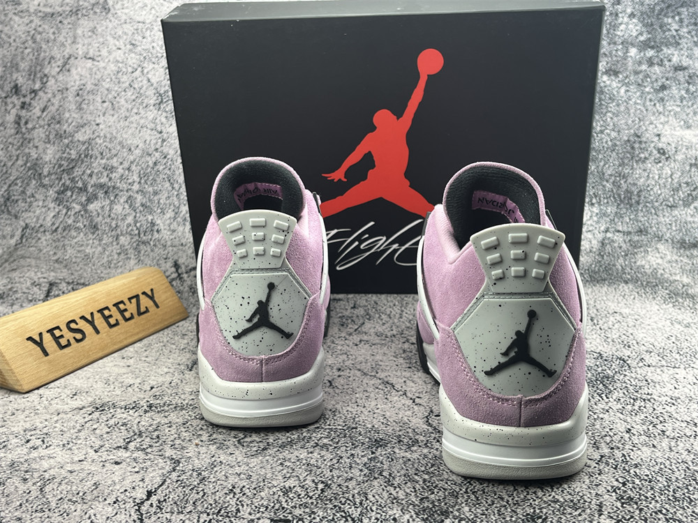 UA Jordan 4 Retro Orchid