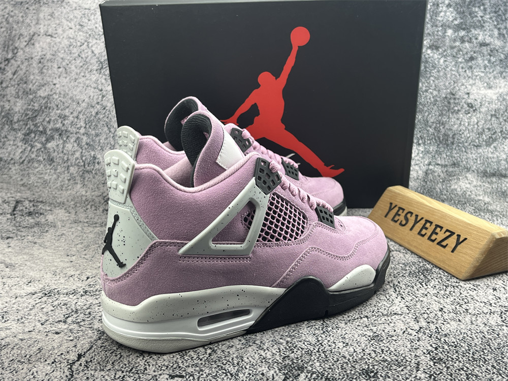 UA Jordan 4 Retro Orchid